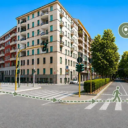 아파트 Cute - Metro 2 Passi - Duomo & Linate Direct - Ac *